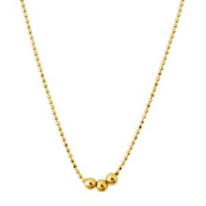 Honeycat belle chain necklace in gold